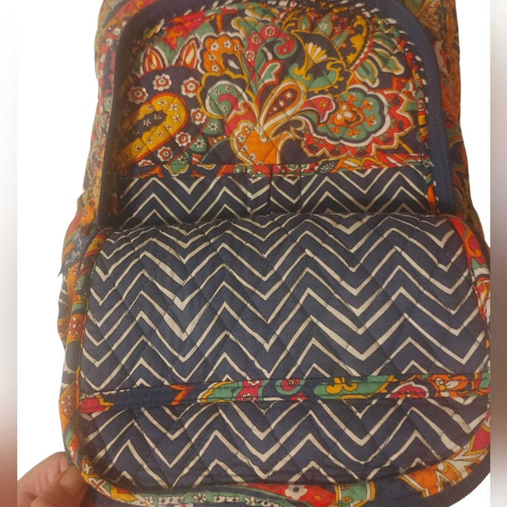 Vera Bradley Multicolor Floral And Paisley Backpack - Picture 2 of 14